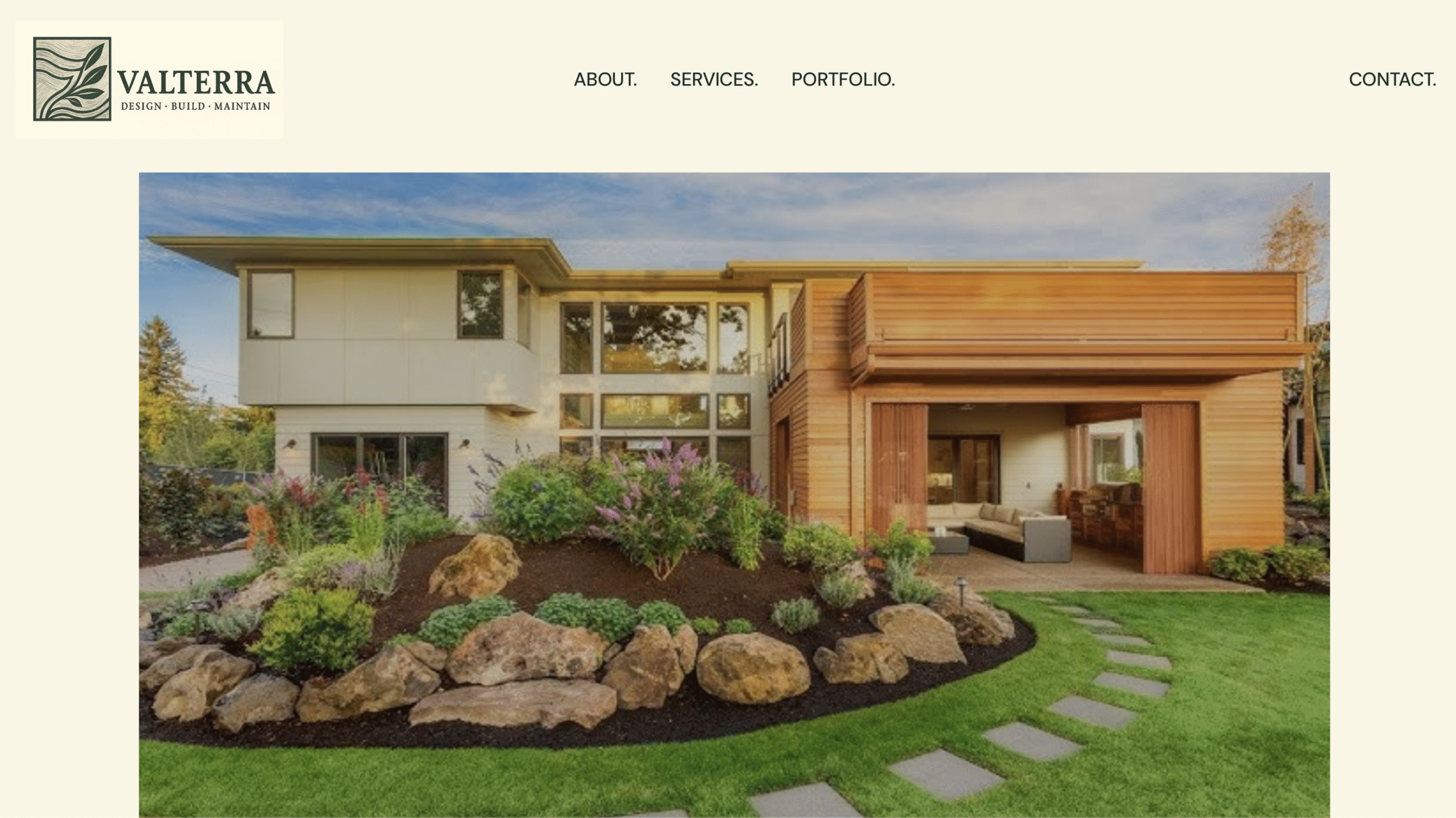 Valterra Landscape Home Page